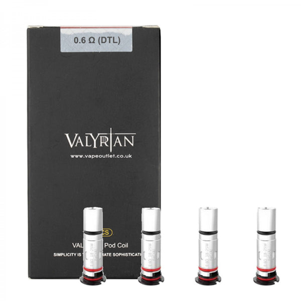 Uwell Valyrian Pod Coils (4 Pack)